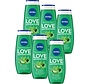 LOVE Adventure - Aloe Vera - Douchegel - 6x 250ml - Voordeelverpakking