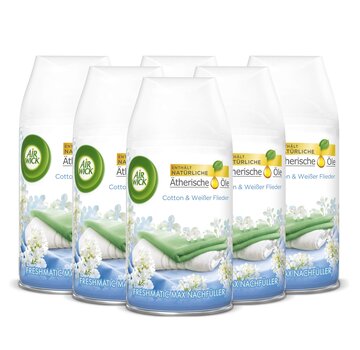 Air Wick Freshmatic Navulling - Crisp Linen & Lilac / Linnen & Seringen 6x 250ml