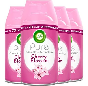 Air Wick Freshmatic Navulling - Cherry Blossom / Kersenbloesem - 4x 250ml