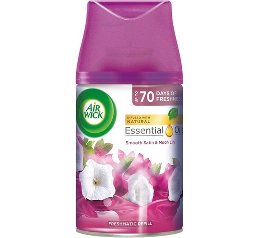 Freshmatic Navulling - Smooth Satin & Moon Lily / Satijn & Lelie - 3x 250ml