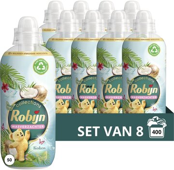 Robijn Kokos Sensation (1250ml) - Wasverzachter - 8x 50 wasbeurten