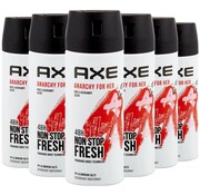 Axe Anarchy for Her Bodyspray / Deodorant Spray - 6x 150ml Voordeelverpakking