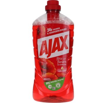 Ajax Allesreiniger - Rode Bloemen - 1000ml