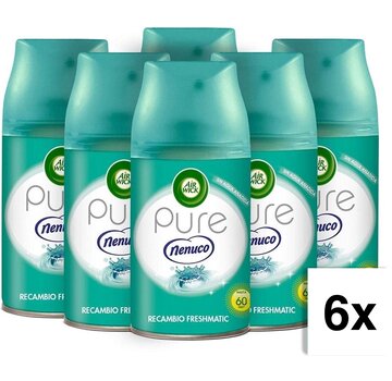 Air Wick Freshmatic Navulling Pure - Nenuco - 6x 250ml