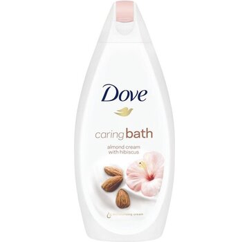 Dove Caring Bath - Amandelmelk & Hibiscus - Badcrème - 450ml