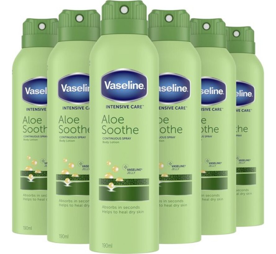 Aloe Soothe - Intensive Care - Bodylotion Spray - 6x 190ml