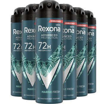 Rexona Men Advanced Protection Marine Fresh - Deodorant Spray - 6x 150ml