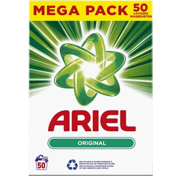 Ariel Original Waspoeder Wasmiddel 3KG - 50 wasbeurten