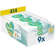 Pampers Harmonie New Baby Billendoekjes / Babydoekjes - 9x 46 stuks
