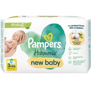 Pampers Harmonie New Baby Billendoekjes / Babydoekjes - 3x 46 stuks