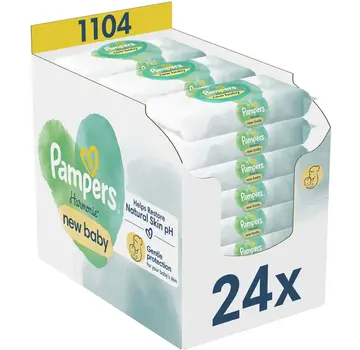 Pampers Harmonie New Baby Billendoekjes / Babydoekjes - 24x 46 stuks