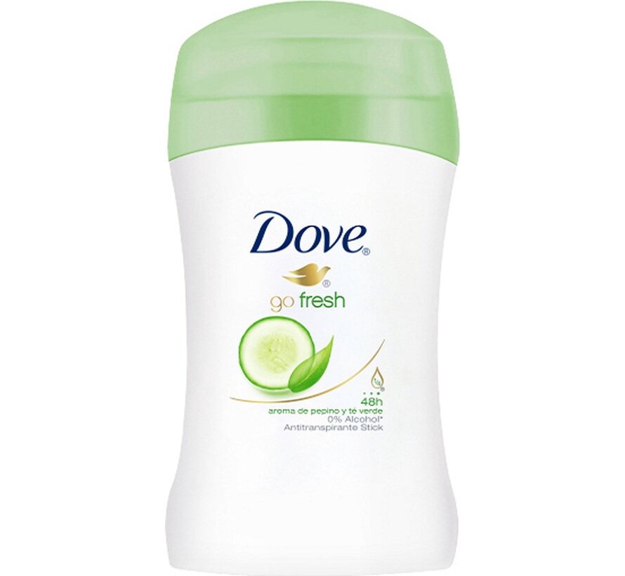 Go Fresh Komkommer & Groene Thee - Deodorant Stick - 2x 40ml