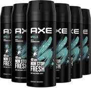 Axe Apollo Bodyspray / Deodorant Spray Men - 6x 150ml Voordeelverpakking