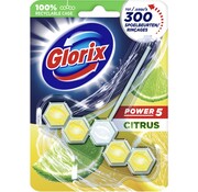 Glorix Power 5 - WC Blok / Toiletblok - Citrus