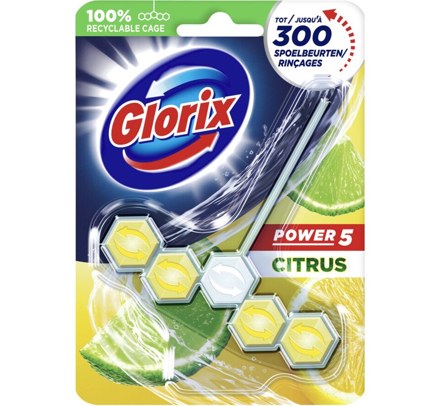 Power 5 - WC Blok / Toiletblok - Citrus