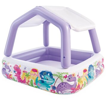 Intex Kinder zwembad - met zonnedak -157x157x122cm