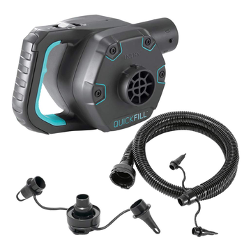 Intex QuickFill® - Elektrische Luchtpomp - 220V - met 3 mondstukken en slang