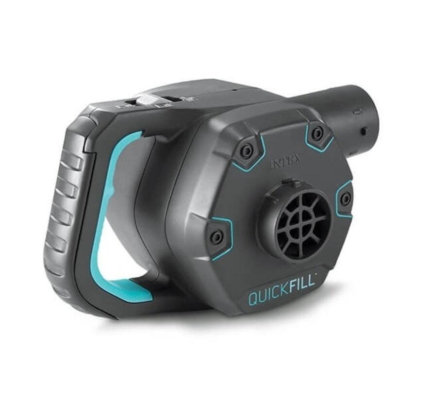 QuickFill® - Elektrische Luchtpomp - 220V - met 3 mondstukken en slang