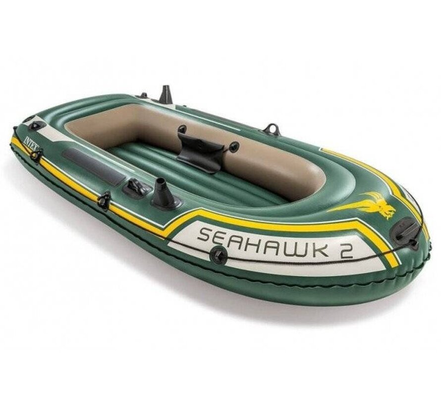 2-Persoons opblaasbare boot set - Seahawk 2 - 236x114x41cm