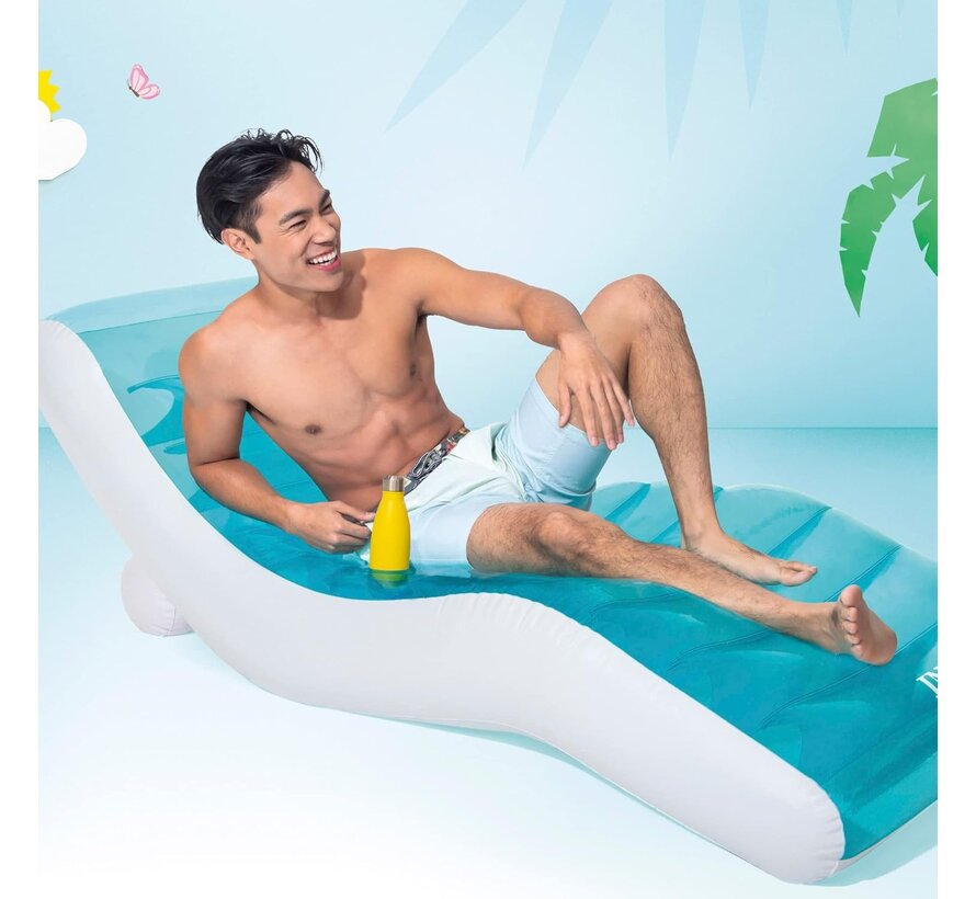 Splash Lounge - Opblaasbare Loungebed (191x99cm)