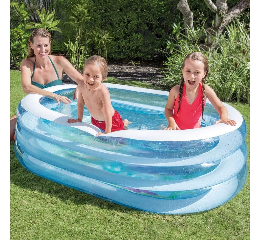 Opblaasbaar zwembad - My Sea Friends (163x107x46cm)