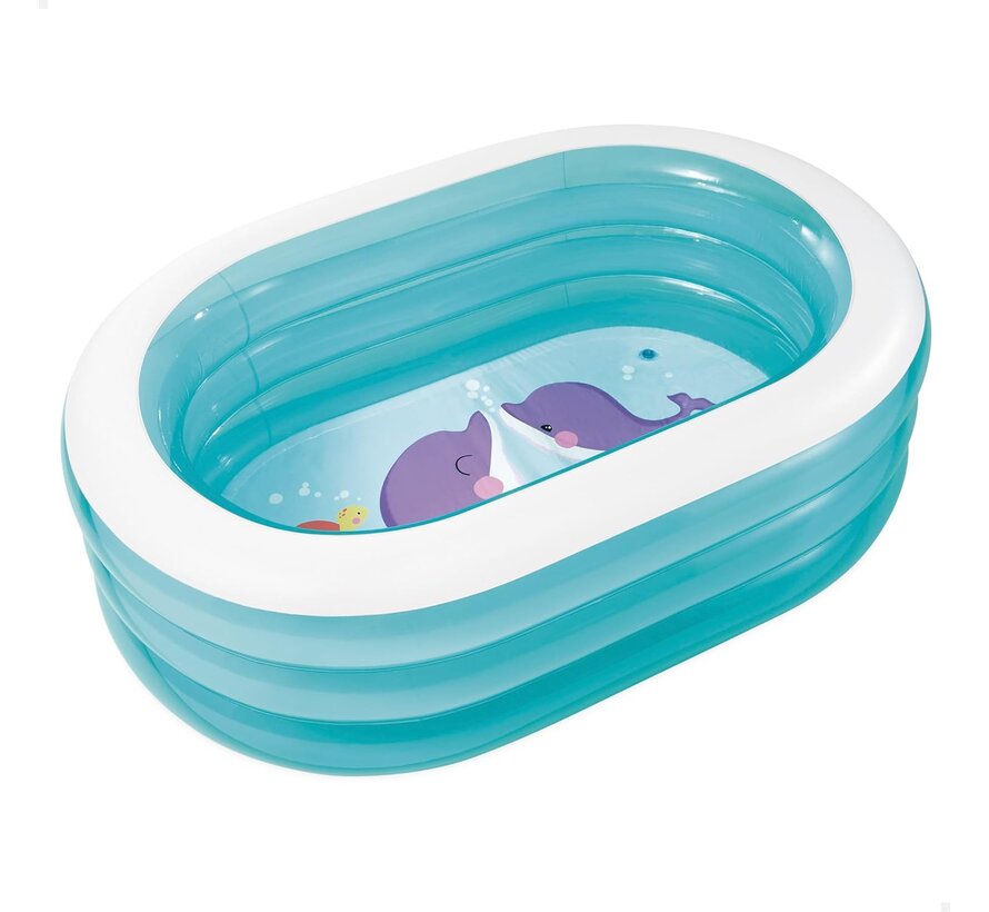 Opblaasbaar zwembad - My Sea Friends (163x107x46cm)