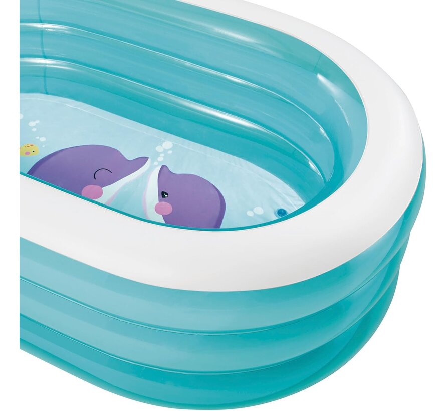 Opblaasbaar zwembad - My Sea Friends (163x107x46cm)