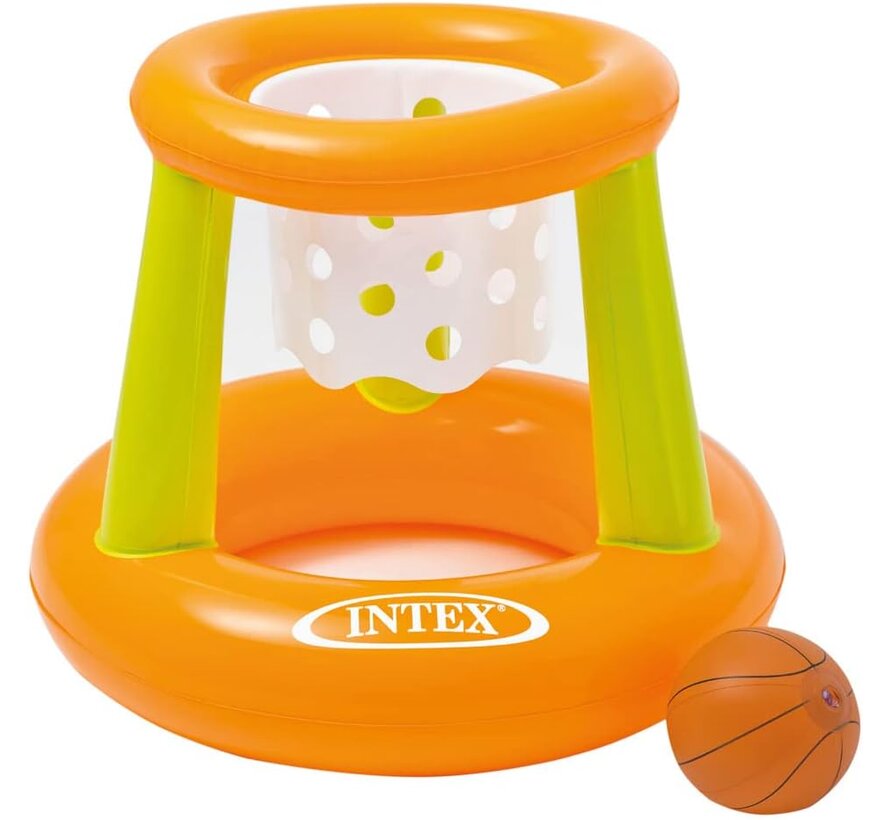 Floating Hoops - Drijvend opblaasbaar Basketbal Spel met bal
