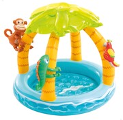 Intex Opblaasbaar babyzwembad - Tropical Island (102x86cm)