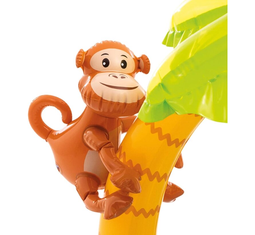 Opblaasbaar babyzwembad - Tropical Island (102x86cm)