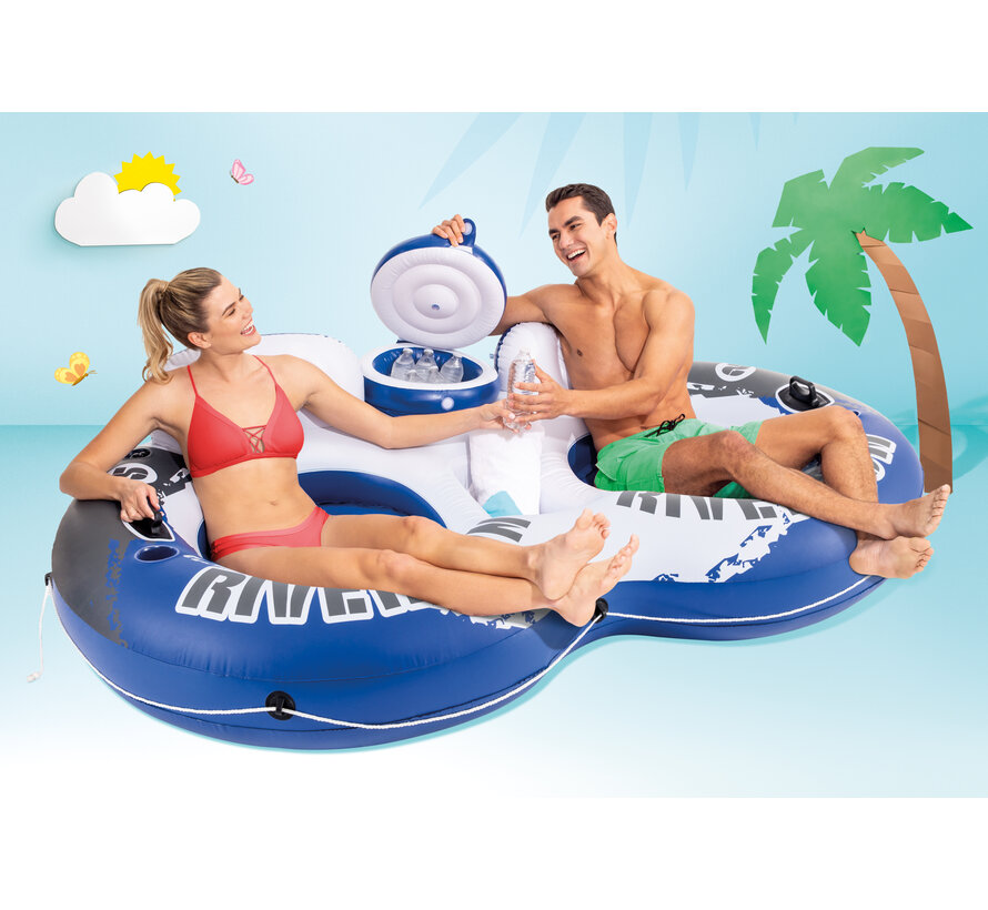 River Run 2 - Waterlounge 2-persoons (243x157cm)