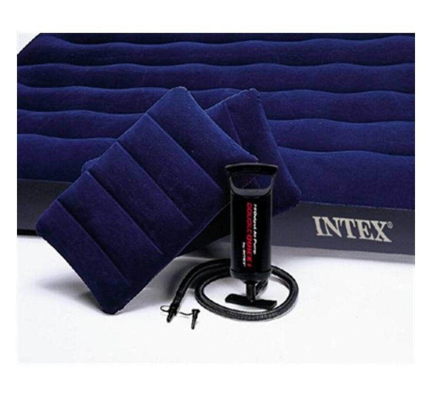 Classic Downy Queen 2-Persoons Luchtbed Set (203x152x25cm)