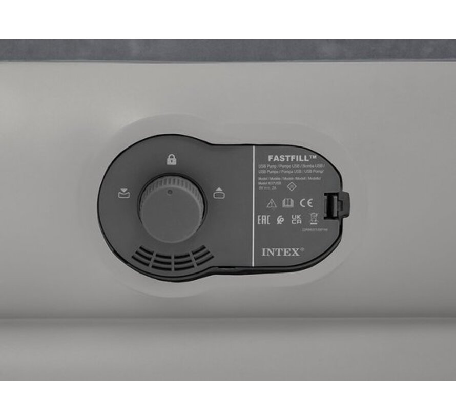 Prestige Twin Mid-Rise Luchtbed - 2-persoons Queen - Ingebouwde USB pomp 203x152x30cm