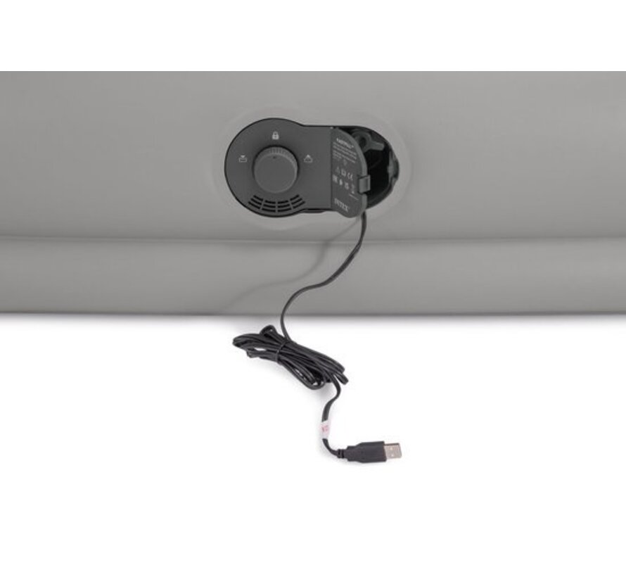 Prestige Twin Mid-Rise Luchtbed - 1-persoons - Ingebouwde USB pomp 191x99x30cm