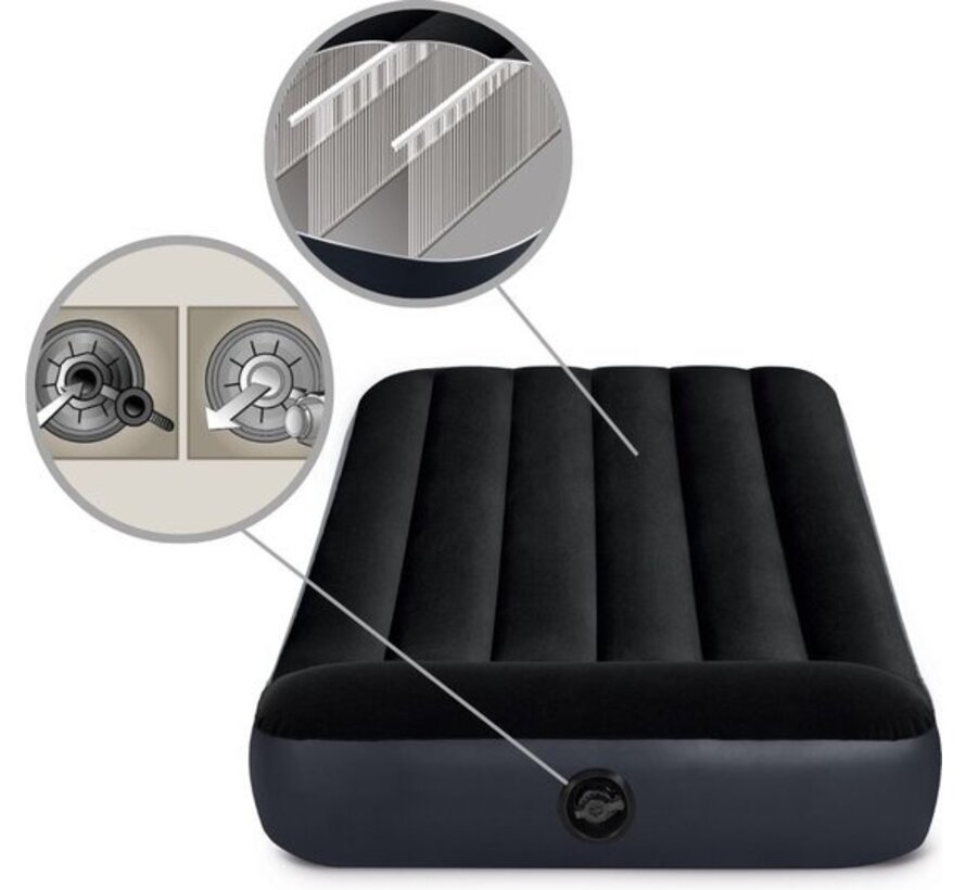 Classic Pillow Rest Twin 1-persoons luchtbed (191x99x25cm)