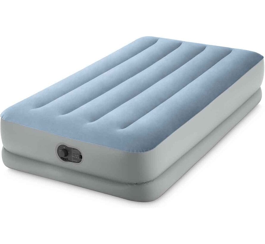 Comfort Twin Mid-Rise Luchtbed - 1-persoons - Ingebouwde USB pomp 191x99x36cm