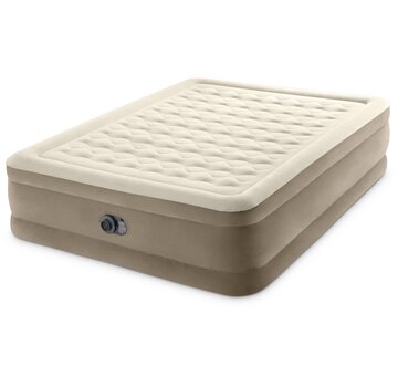 Intex Queen Ultra Plush luchtbed 2-Persoons - Ingebouwde elektrische pomp - 203x152x46cm