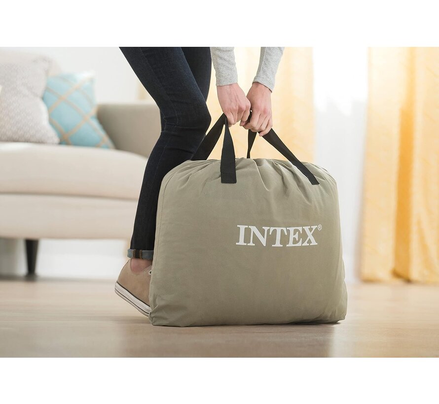 Twin Ultra Plush luchtbed 1-Persoons - Ingebouwde elektrische pomp - 191x99x46cm