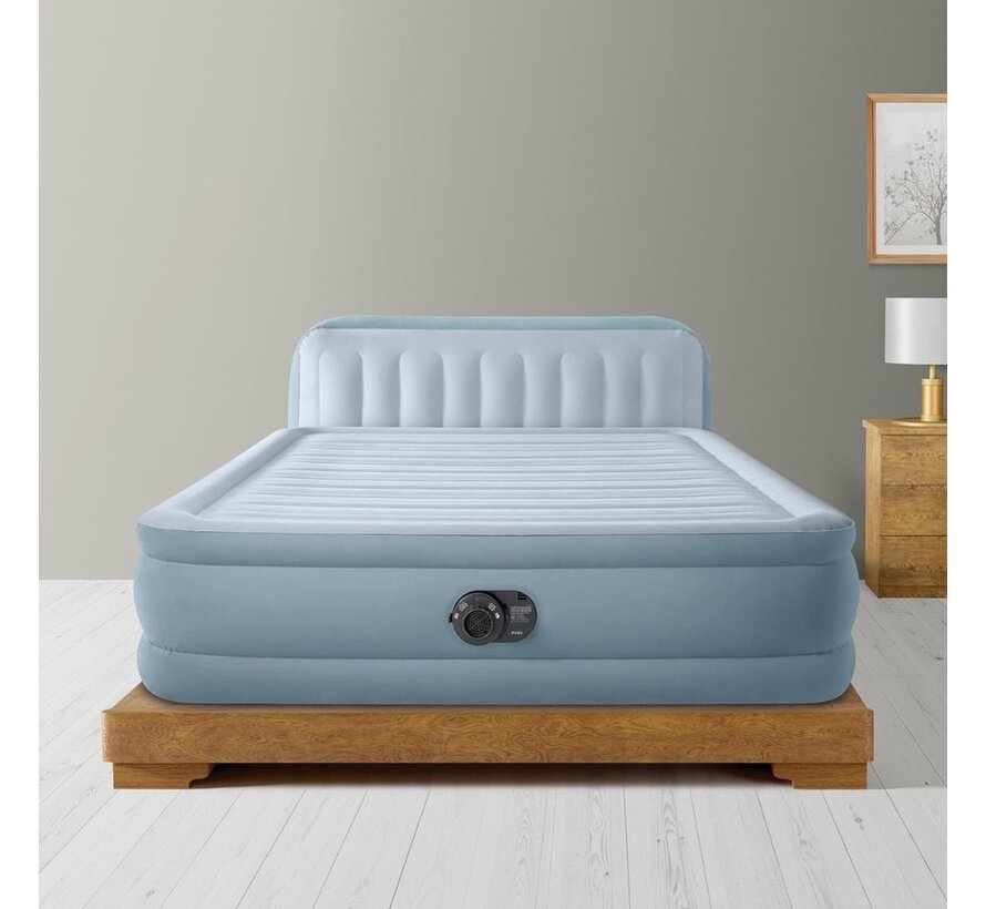 Ultra Plush 2-Persoons Queen zelfopblazend luchtbed - hoofdboord - 236x152x46cm