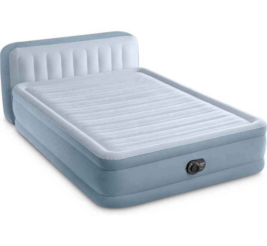 Ultra Plush 2-Persoons Queen zelfopblazend luchtbed - hoofdboord - 236x152x46cm