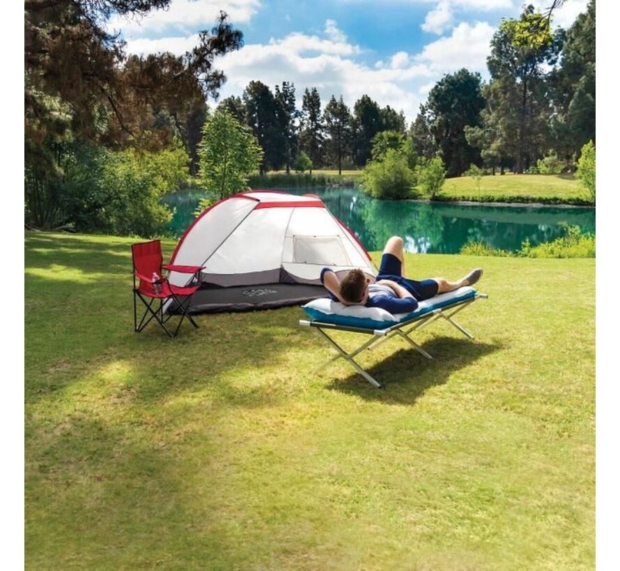 Camping Mat - Kampeer Luchtbed 1-persoons - 184x67x17cm