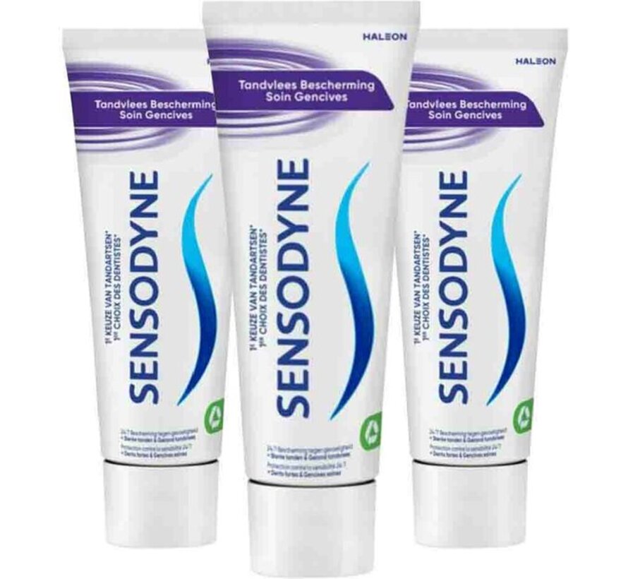 Gum Protection / Tandvlees Bescherming - Tandpasta - 3x 75ml