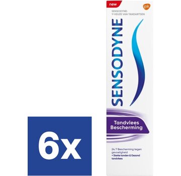 Sensodyne Gum Protection / Tandvlees Bescherming - Tandpasta - 6x 75ml