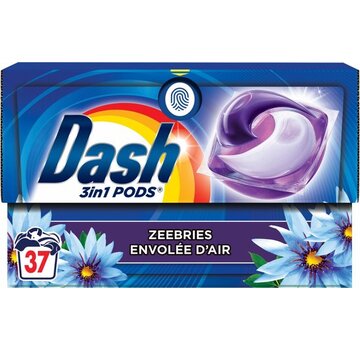 Dash All-in-1 Wasmiddel Pods - Lenor Zeebries - Wascapsules 37 stuks