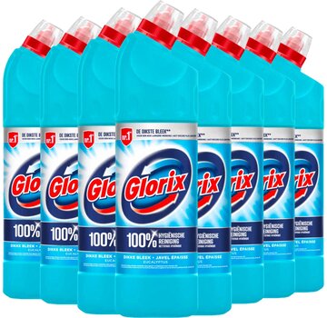 Glorix Eucalyptus bleek - Toiletreiniger - 8x 750ml