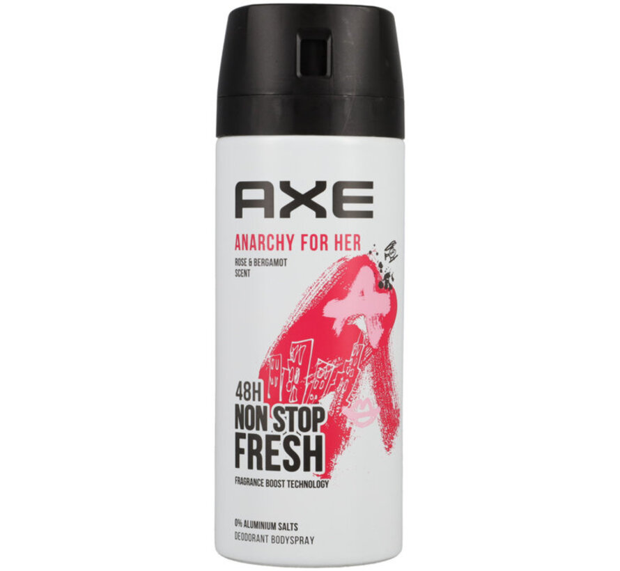 Anarchy for Her Bodyspray / Deodorant Spray - 6x 150ml Voordeelverpakking
