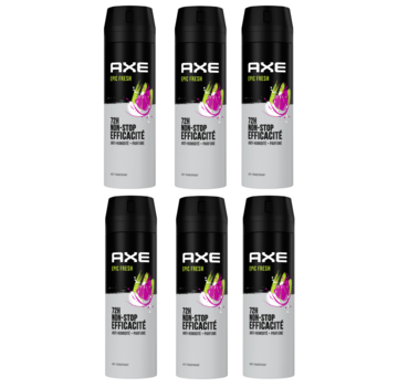 Axe Epic Fresh - Anti-transpirant Bodyspray / Deodorant Spray - 6x 200ml