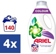 Ariel Vloeibaar Wasmiddel Color / Kleur (1225ml) - 4x 35 wasbeurten