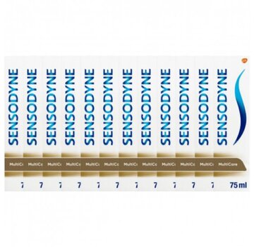 Sensodyne Multicare - Tandpasta - 12x 75ml  - Voordeelverpakking