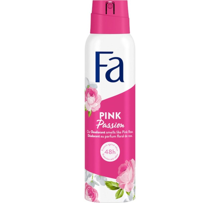 Pink Passion - Deodorant Spray - 5x 150ml